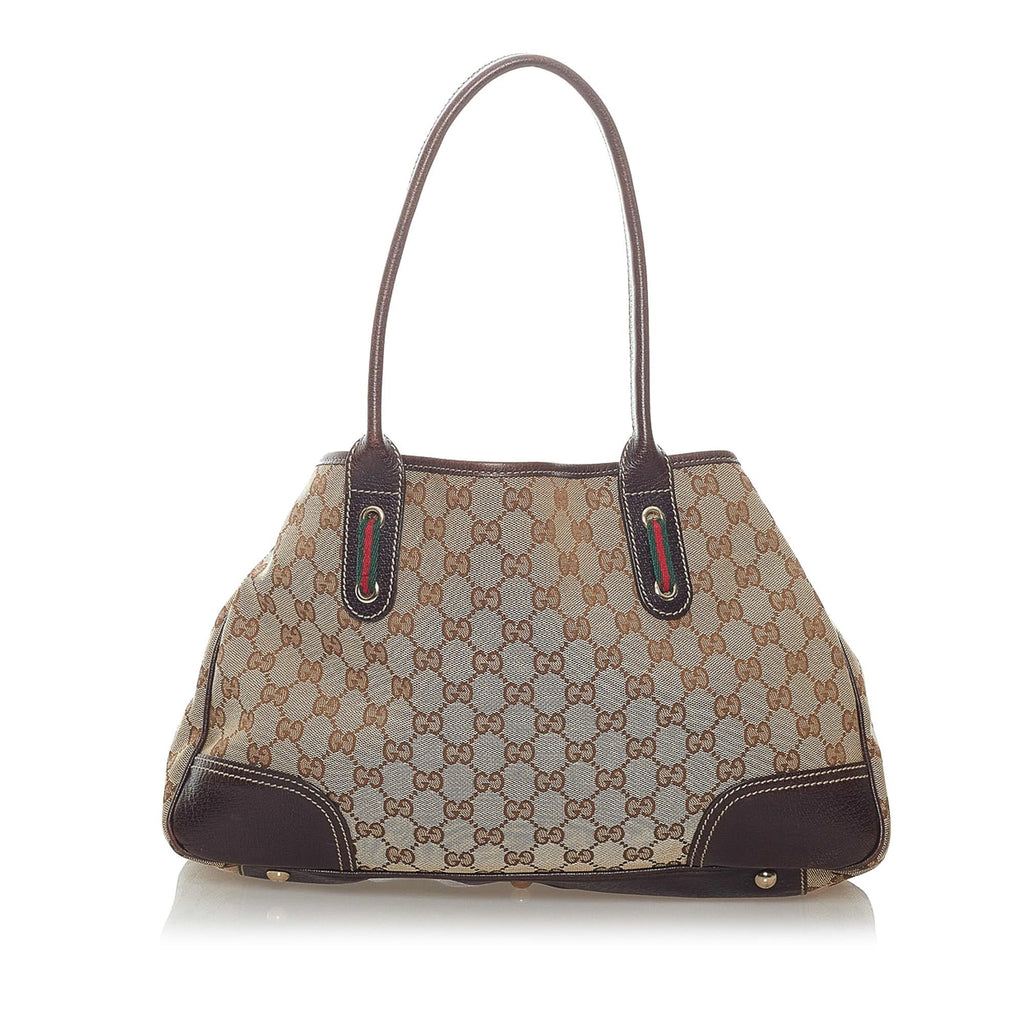 Gucci GG Canvas Princy Tote Bag (SHG-32390)