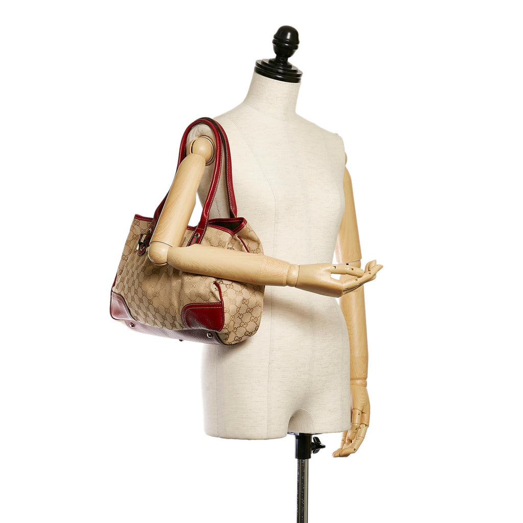 Gucci GG Canvas Princy Tote Bag (SHG-32872)