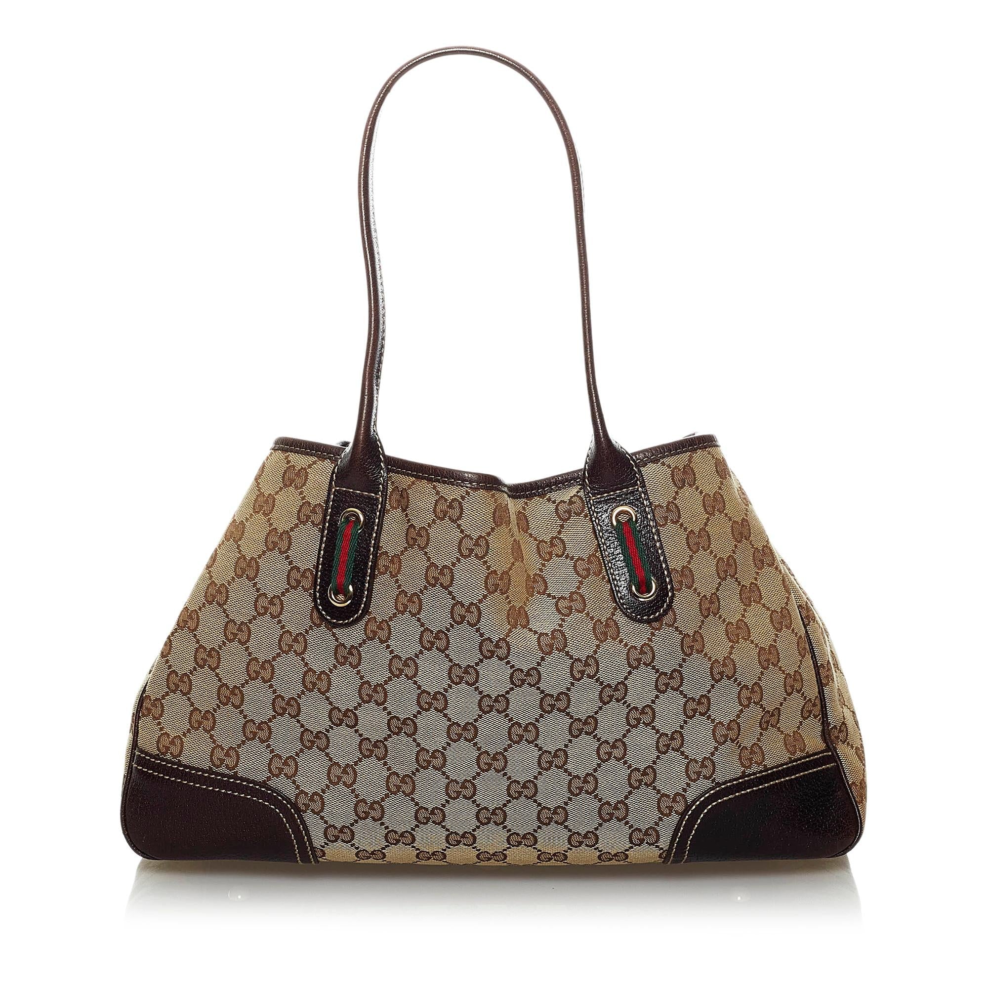 Gucci GG Canvas Princy Tote Bag (SHG-33754)