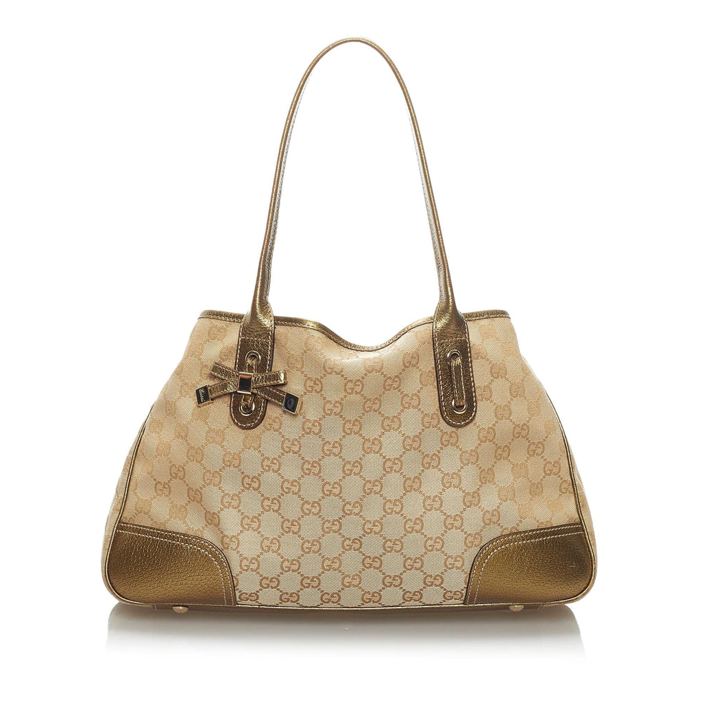 Gucci GG Canvas Princy Tote Bag (SHG-34005)