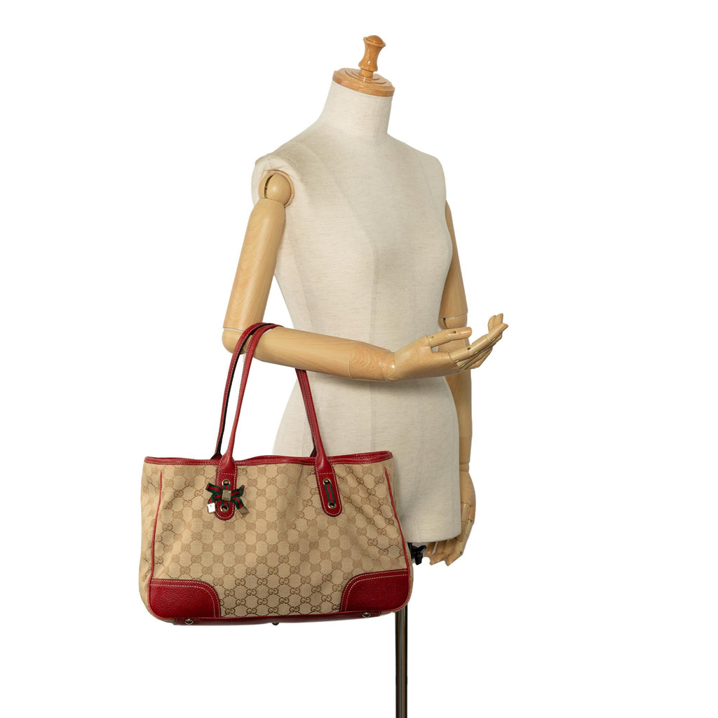 Gucci GG Canvas Princy Tote Bag (SHG-Xoxkv8)