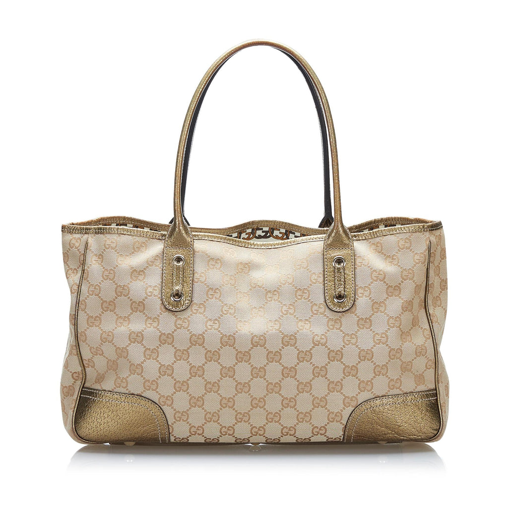 Gucci GG Canvas Princy Tote (SHG-37188)