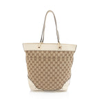 Gucci GG Canvas Punch Medium Tote