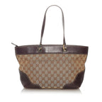 Gucci GG Canvas Punch Tote Bag (SHG-27409)