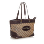 Gucci GG Canvas Punch Tote Bag (SHG-27409)