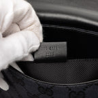 Gucci GG Canvas Resin Chain Flap Shoulder Bag