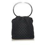 Gucci GG Canvas Ring Handle Handbag (SHG-28500)