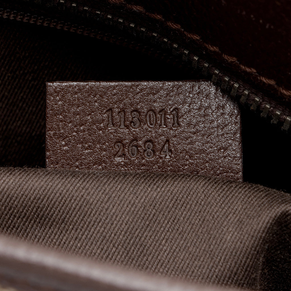 Gucci GG Canvas Ring Medium Zip Tote (SHF-22955)