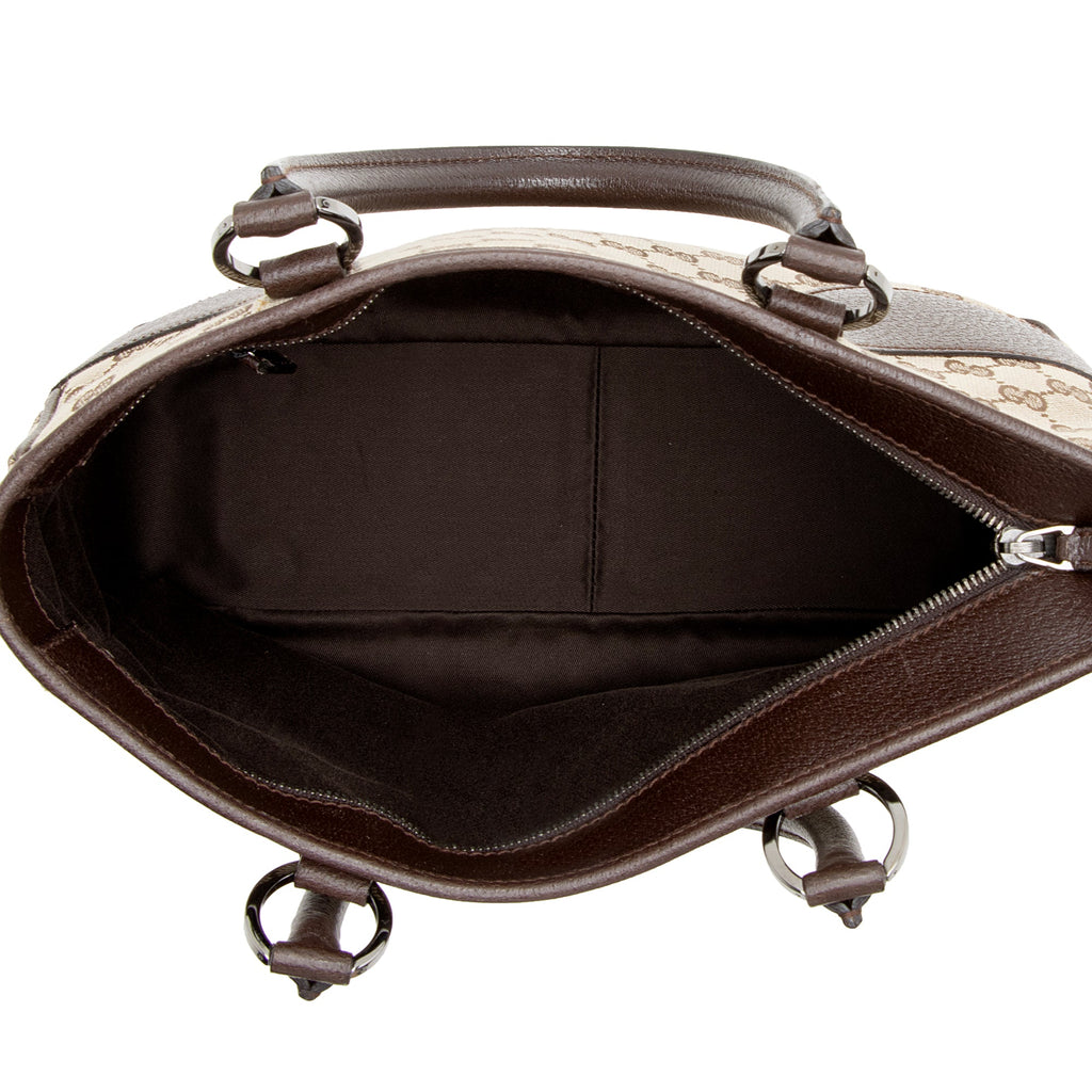 Gucci GG Canvas Ring Medium Zip Tote (SHF-22955)