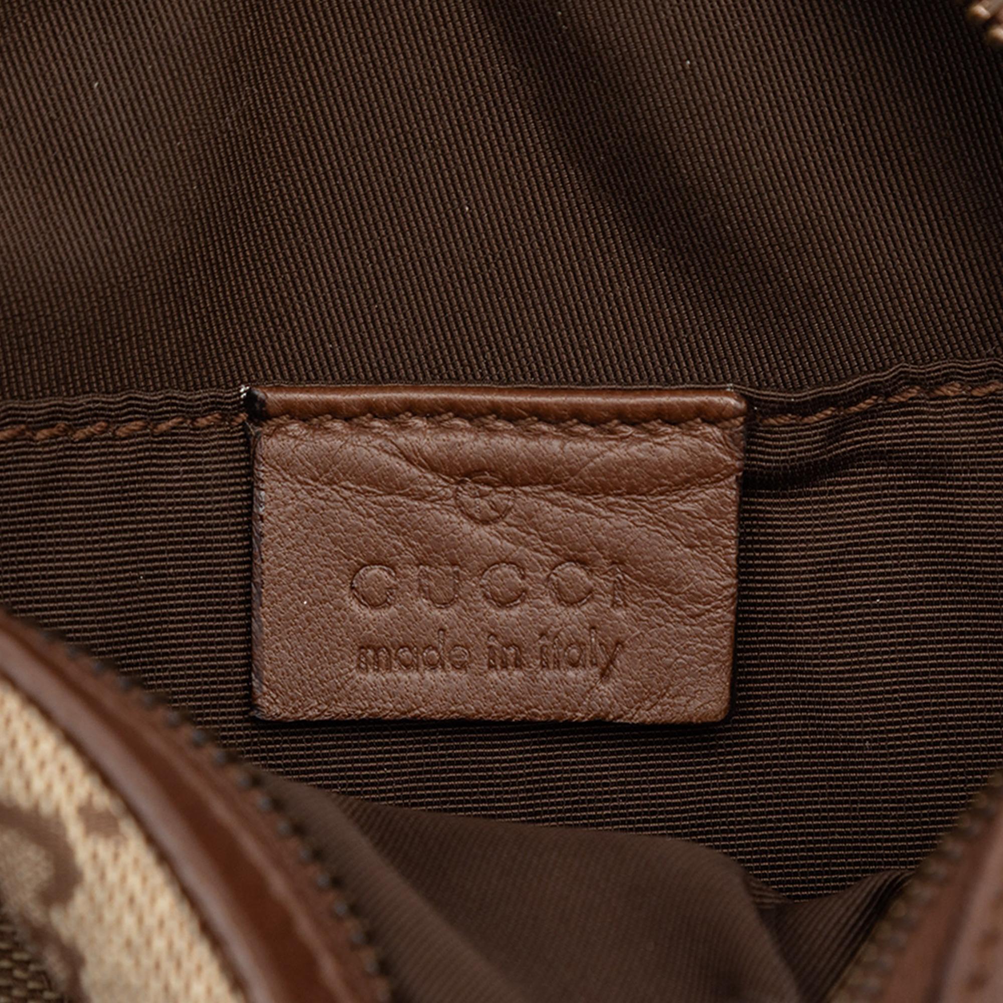 Gucci GG Canvas Round Crossbody