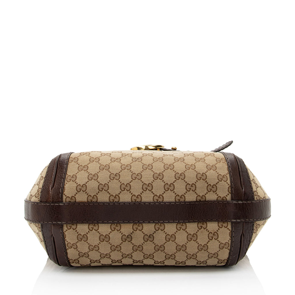Gucci GG Canvas Running Medium Hobo (SHF-jpwkkM)