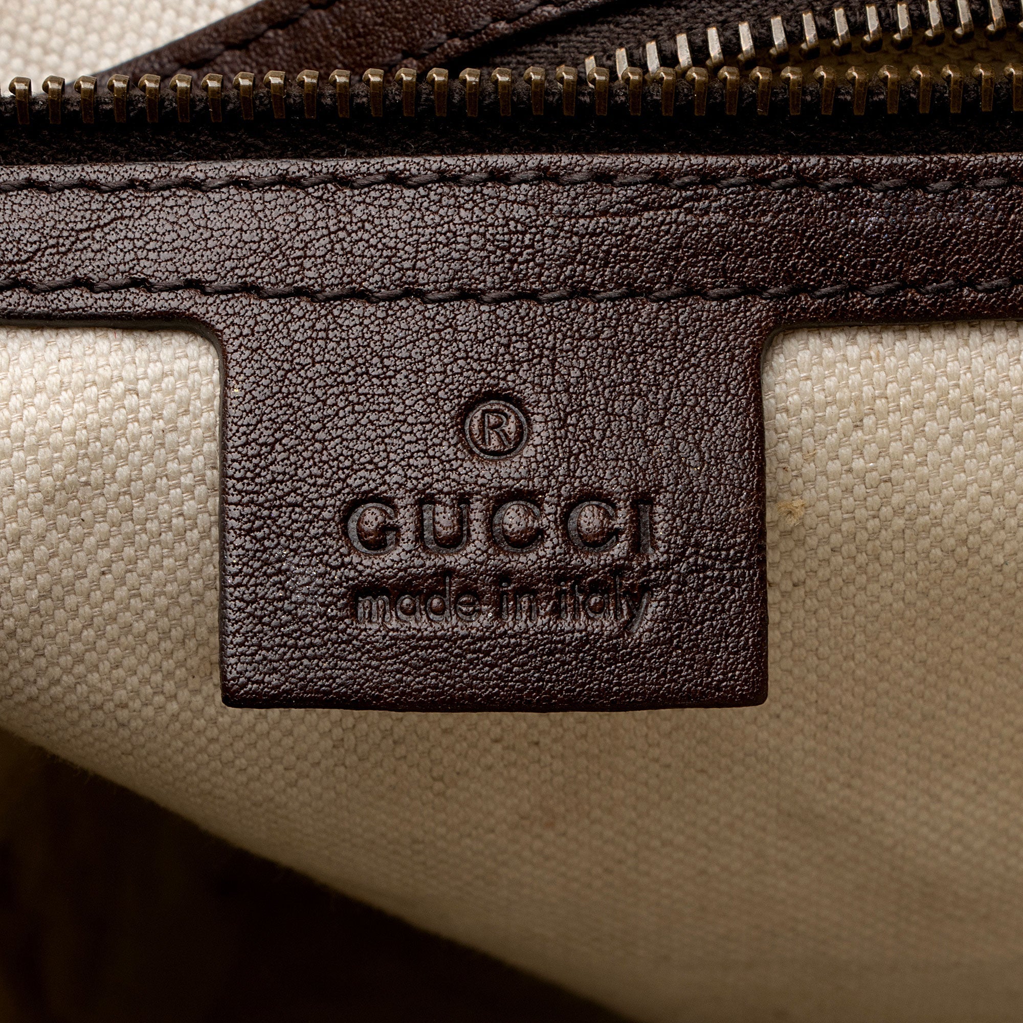 Gucci GG Canvas Running Medium Hobo (SHF-jpwkkM)