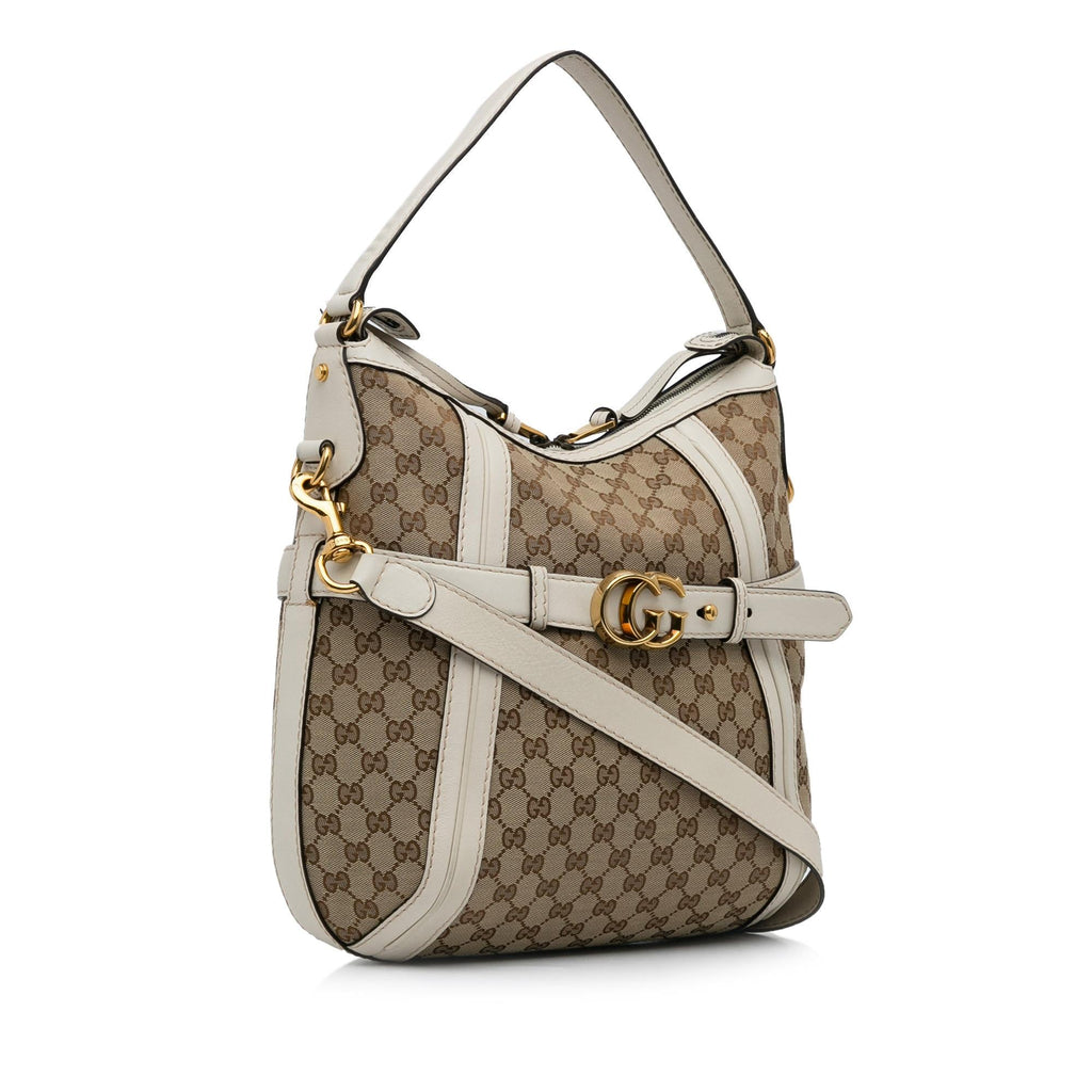 Gucci GG Canvas Running Satchel (SHG-GaGvS8)