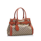 Gucci GG Canvas Running Tote (SHG-qCEs72)