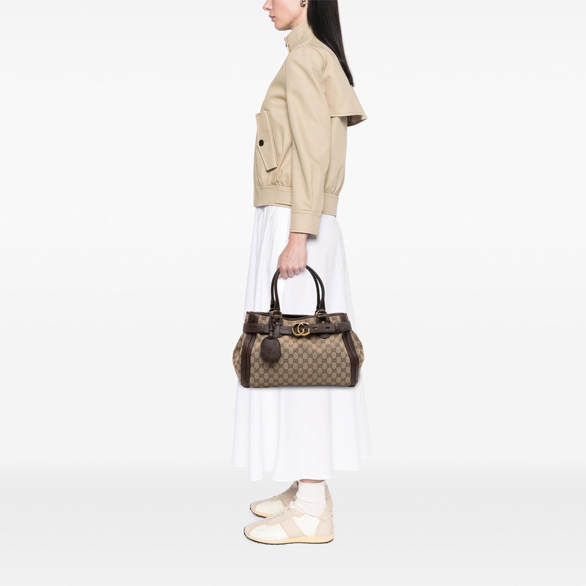 Gucci GG Canvas Running Tote