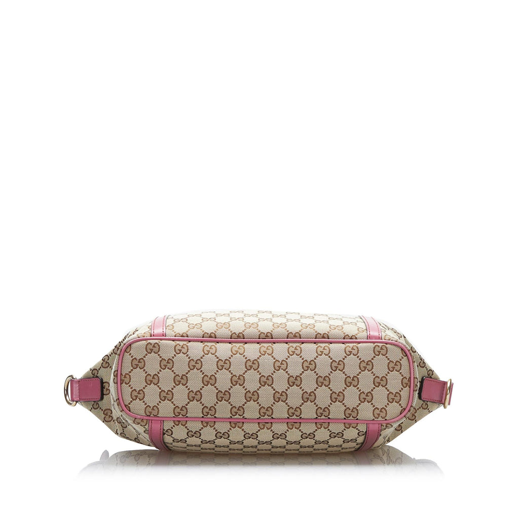 Gucci GG Canvas Satchel (SHG-krSlKU)