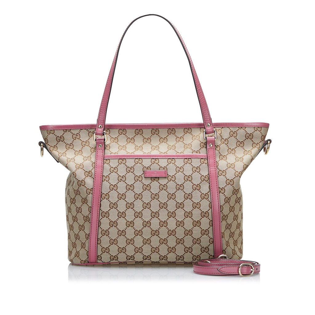 Gucci GG Canvas Satchel (SHG-krSlKU)