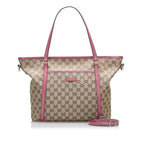 Gucci GG Canvas Satchel (SHG-krSlKU)