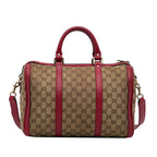 Gucci GG Canvas Satchel (SHG-peFRyU)