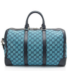 Gucci GG Canvas Savoy Medium Duffle (SHF-8zVTxr)