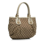 Gucci GG Canvas Scarlett Tote Bag (SHG-V3g75g)