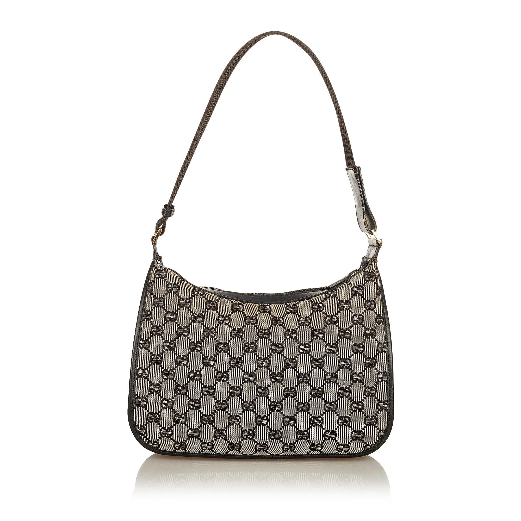 Gucci GG Canvas Shoulder Bag (SHG-26586)
