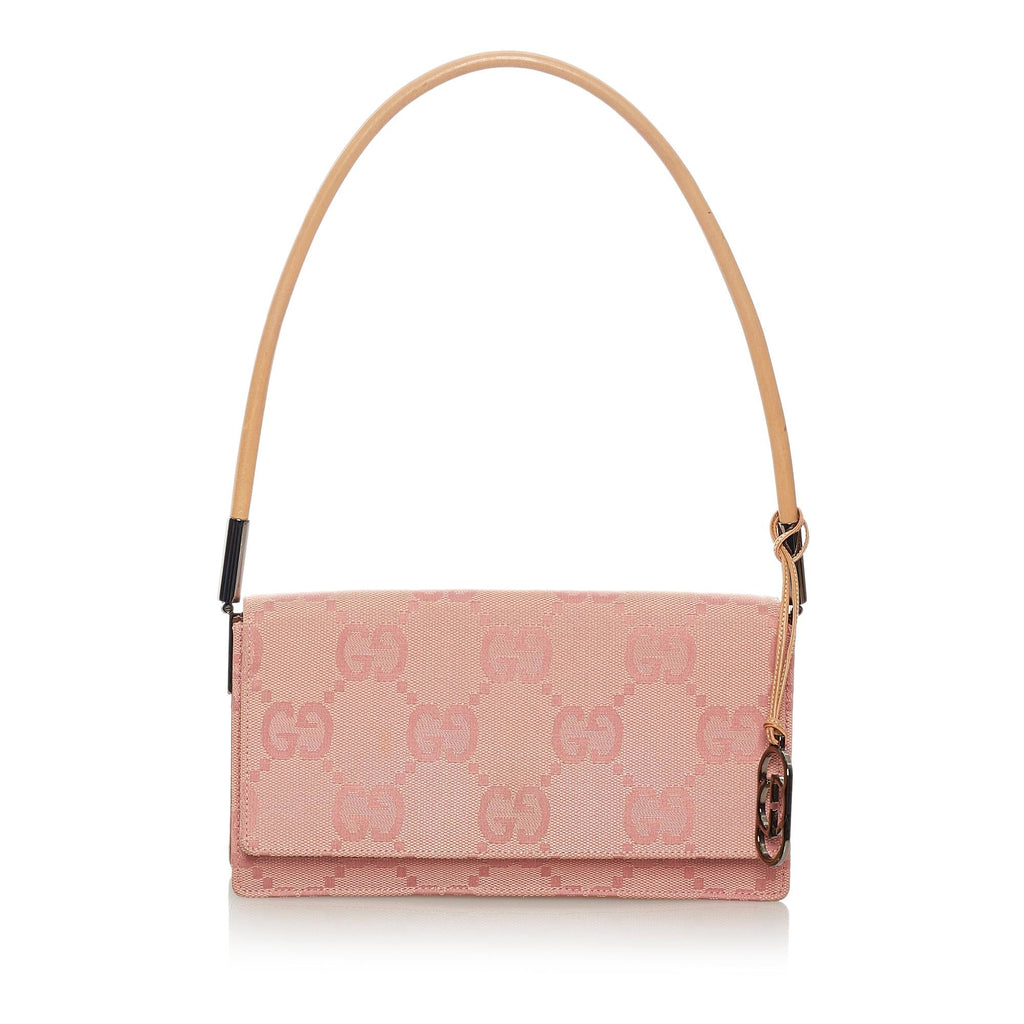 Gucci GG Canvas Shoulder Bag (SHG-27208)