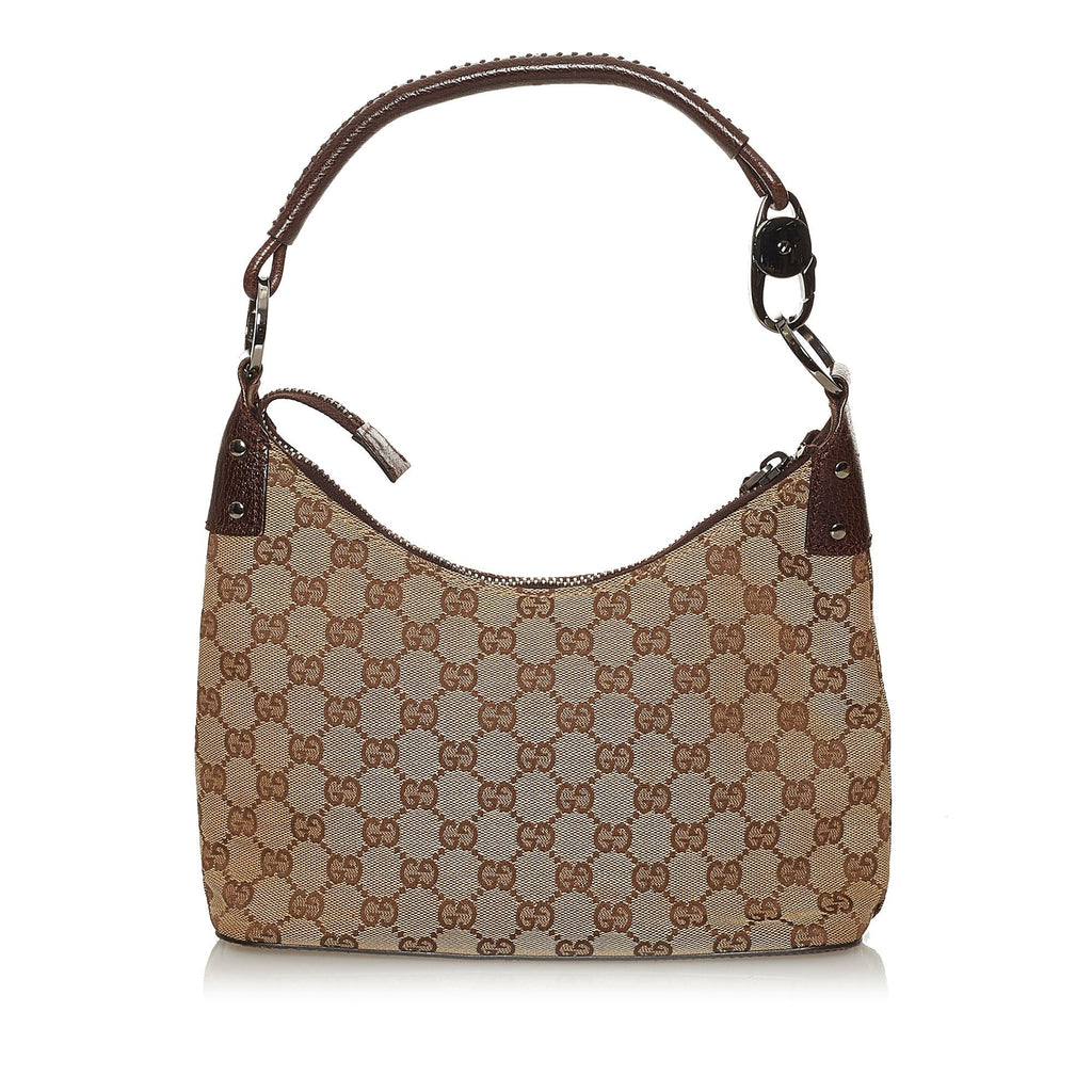 Gucci GG Canvas Shoulder Bag (SHG-28517)