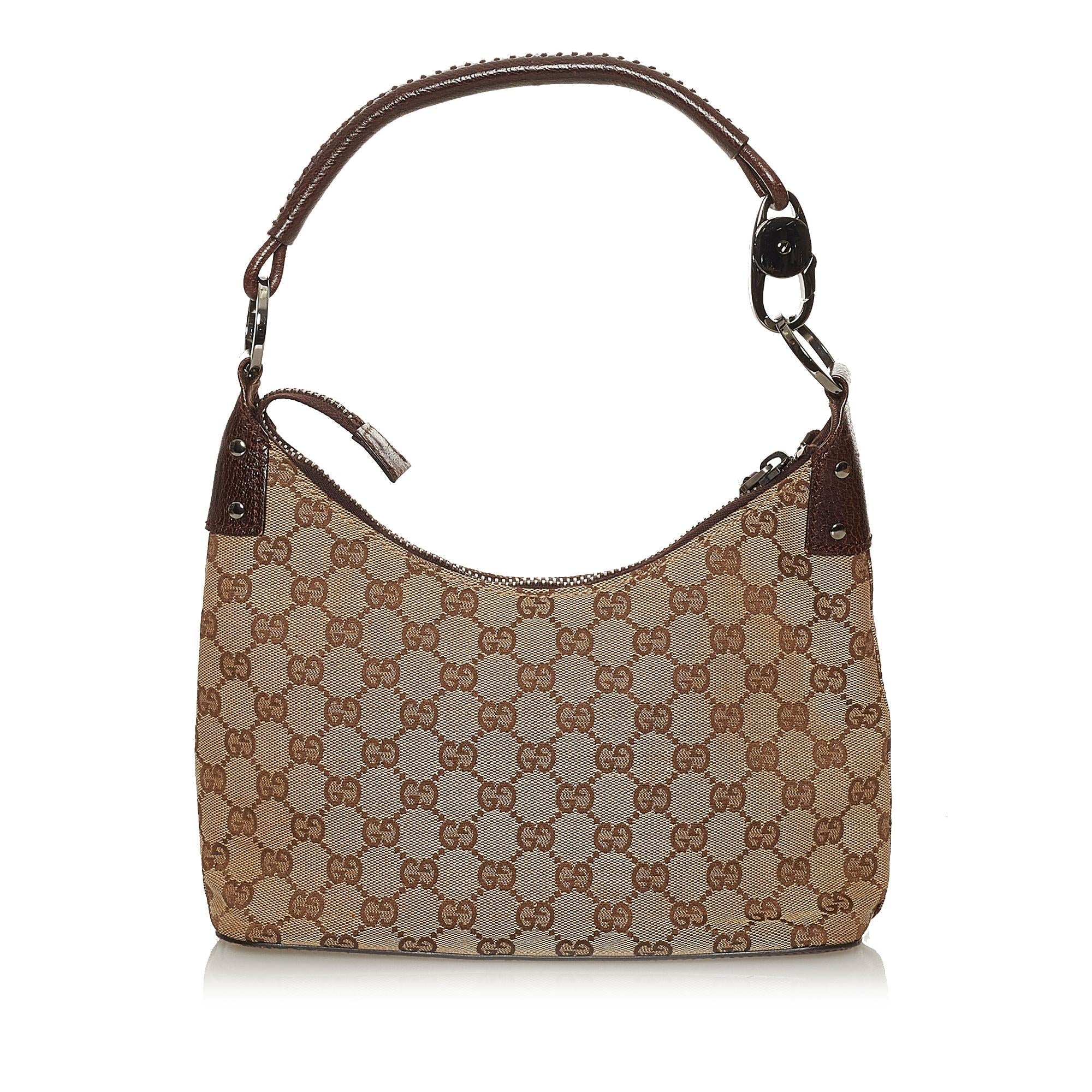 Gucci GG Canvas Shoulder Bag (SHG-28517)