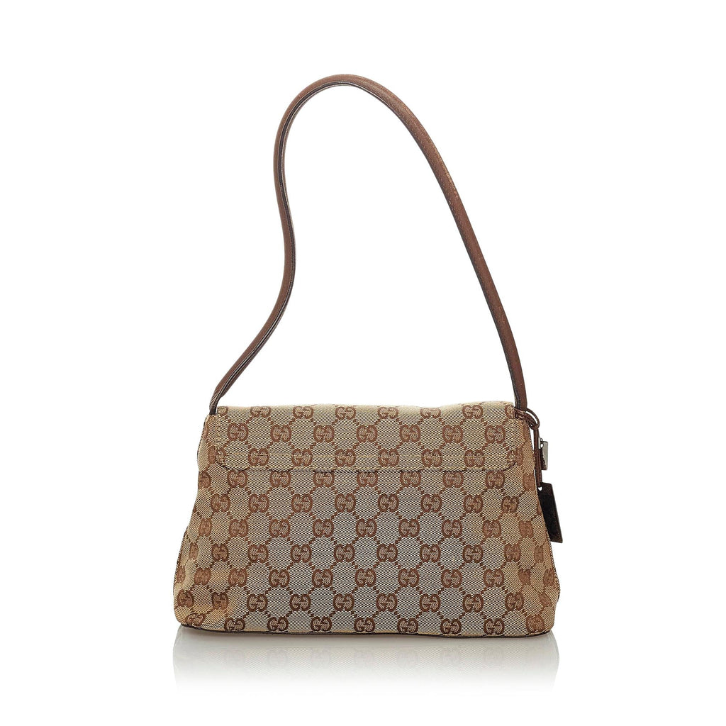 Gucci GG Canvas Shoulder Bag (SHG-28963)