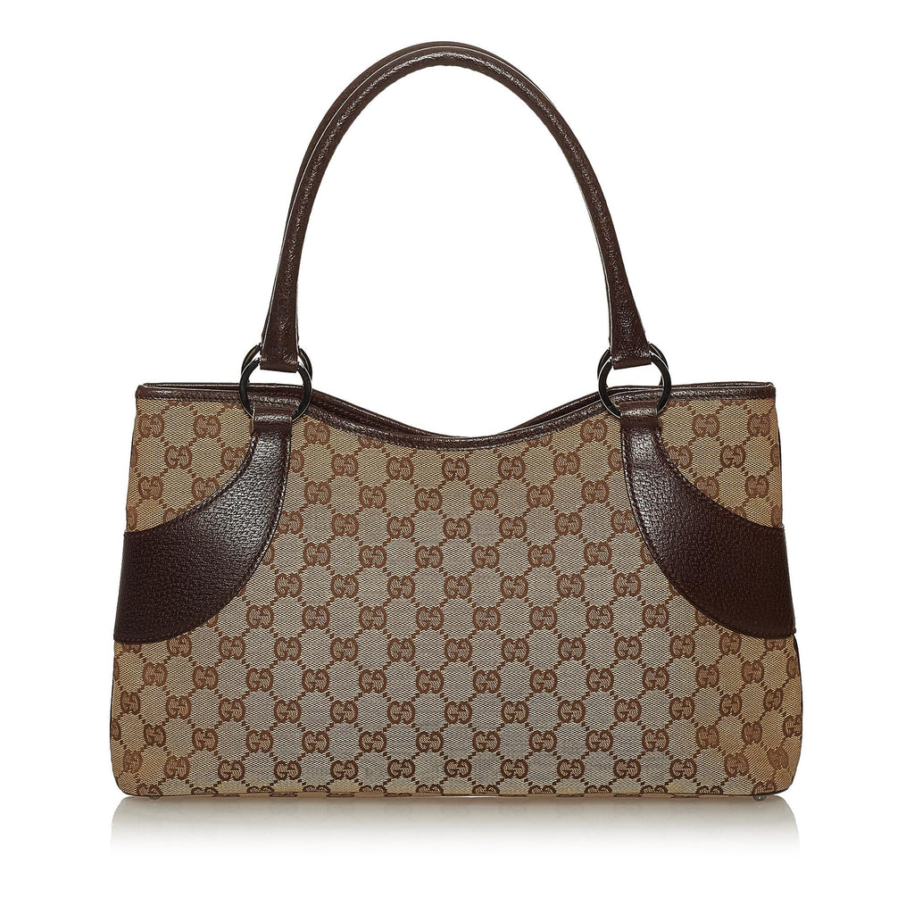Gucci GG Canvas Shoulder Bag (SHG-29069)