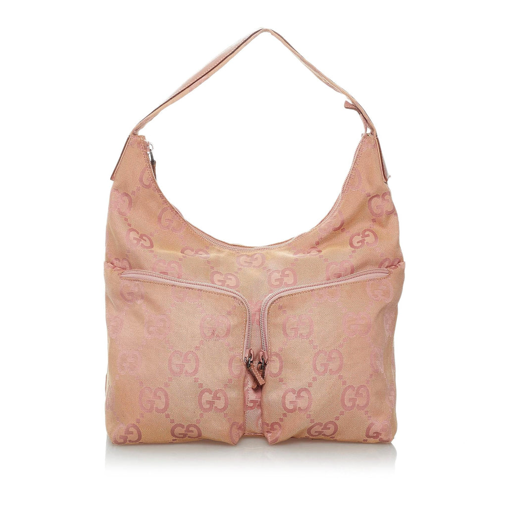 Gucci GG Canvas Shoulder Bag (SHG-29463)