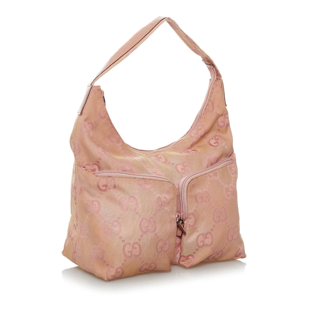 Gucci GG Canvas Shoulder Bag (SHG-29463)