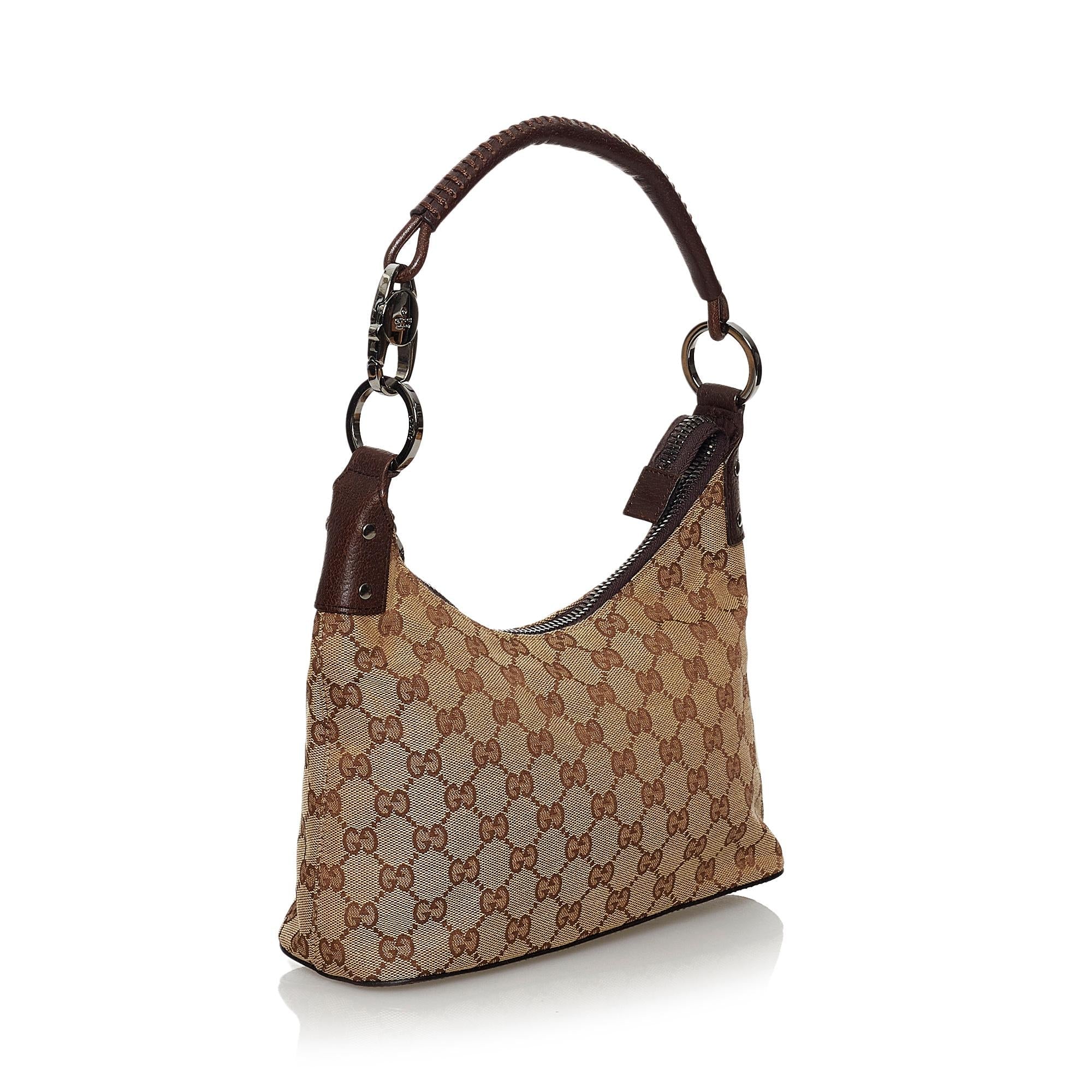Gucci GG Canvas Shoulder Bag (SHG-30387)