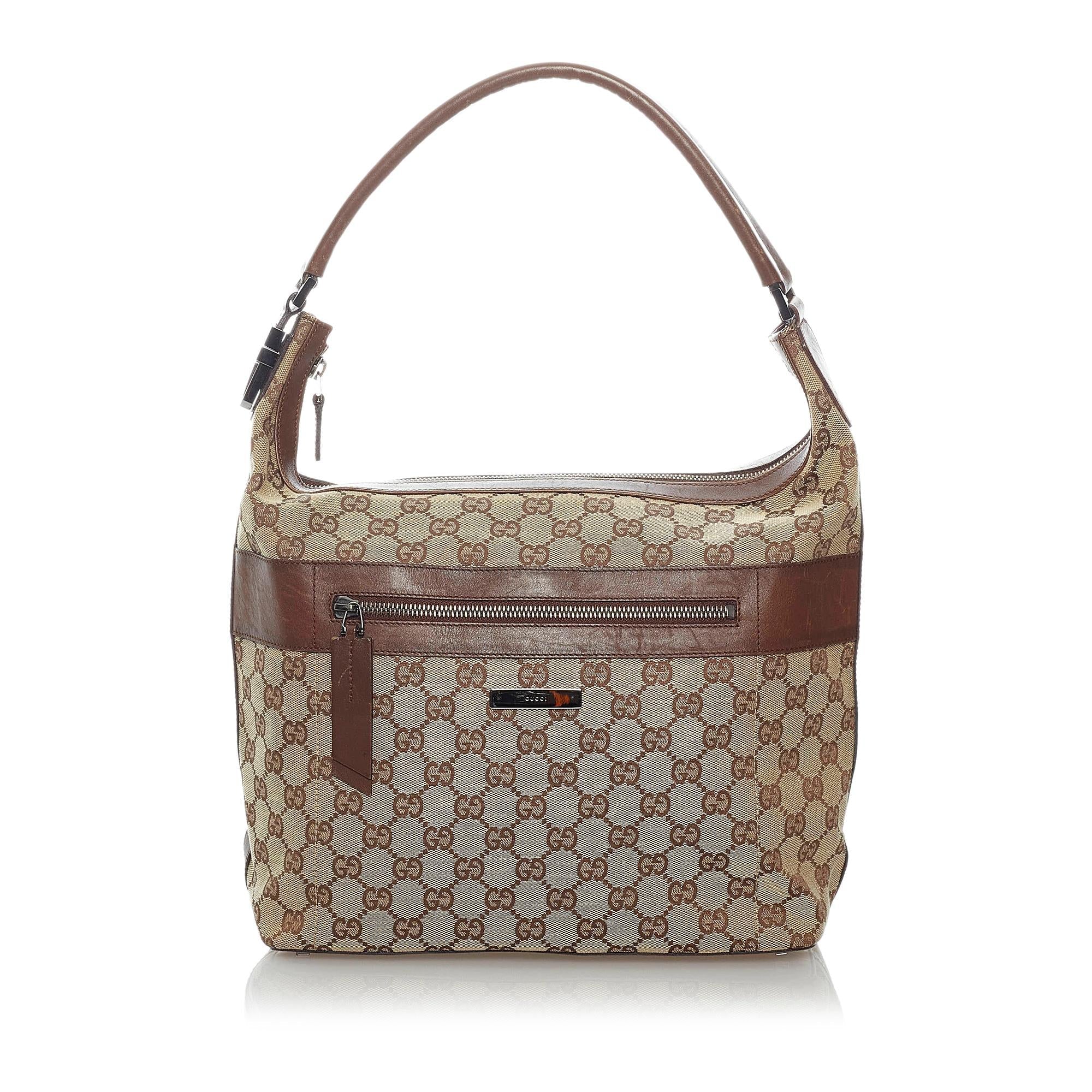 Gucci GG Canvas Shoulder Bag (SHG-30818)