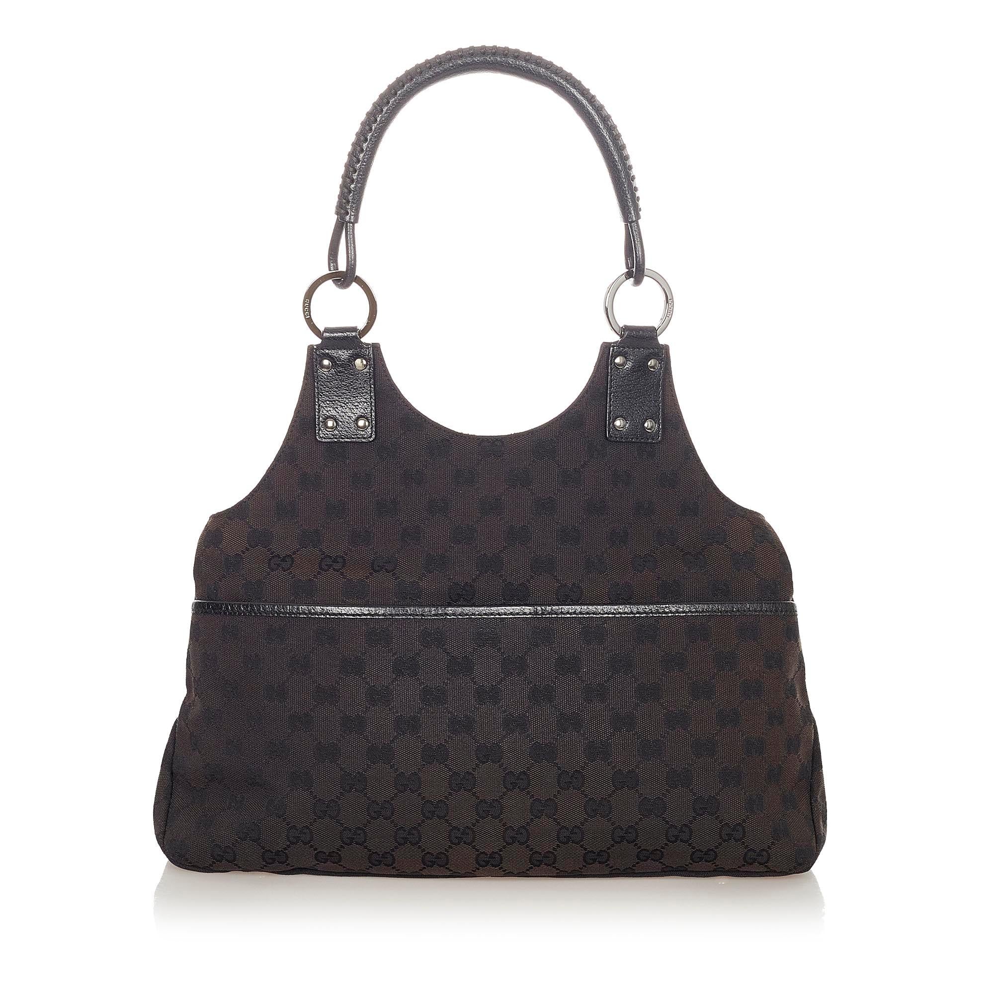 Gucci GG Canvas Shoulder Bag (SHG-31968)