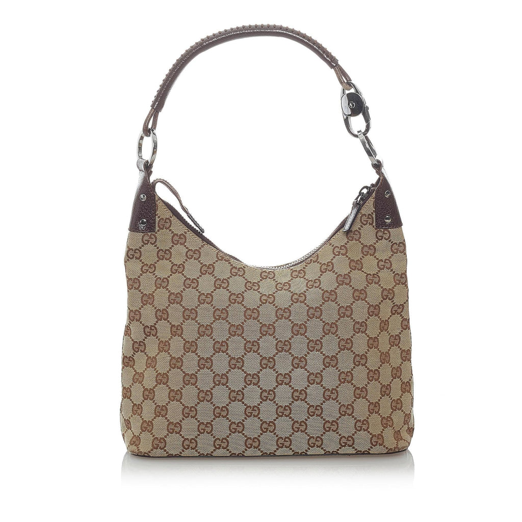 Gucci GG Canvas Shoulder Bag (SHG-32041)
