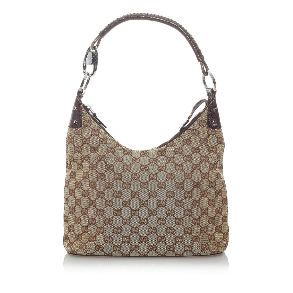 Gucci GG Canvas Shoulder Bag (SHG-32041)