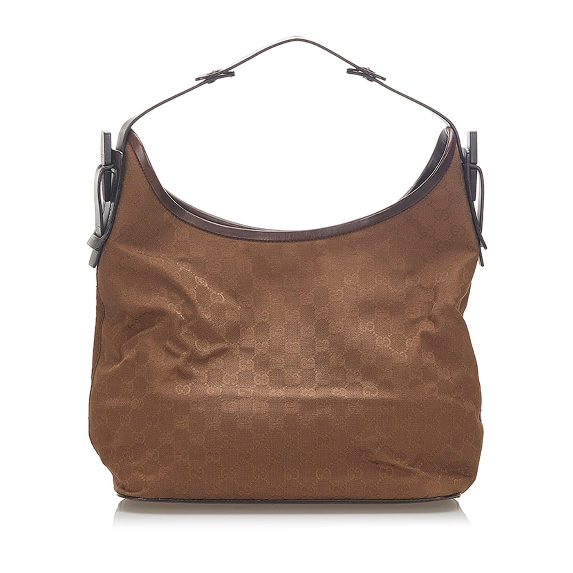 Gucci GG Canvas Shoulder Bag (SHG-32351)
