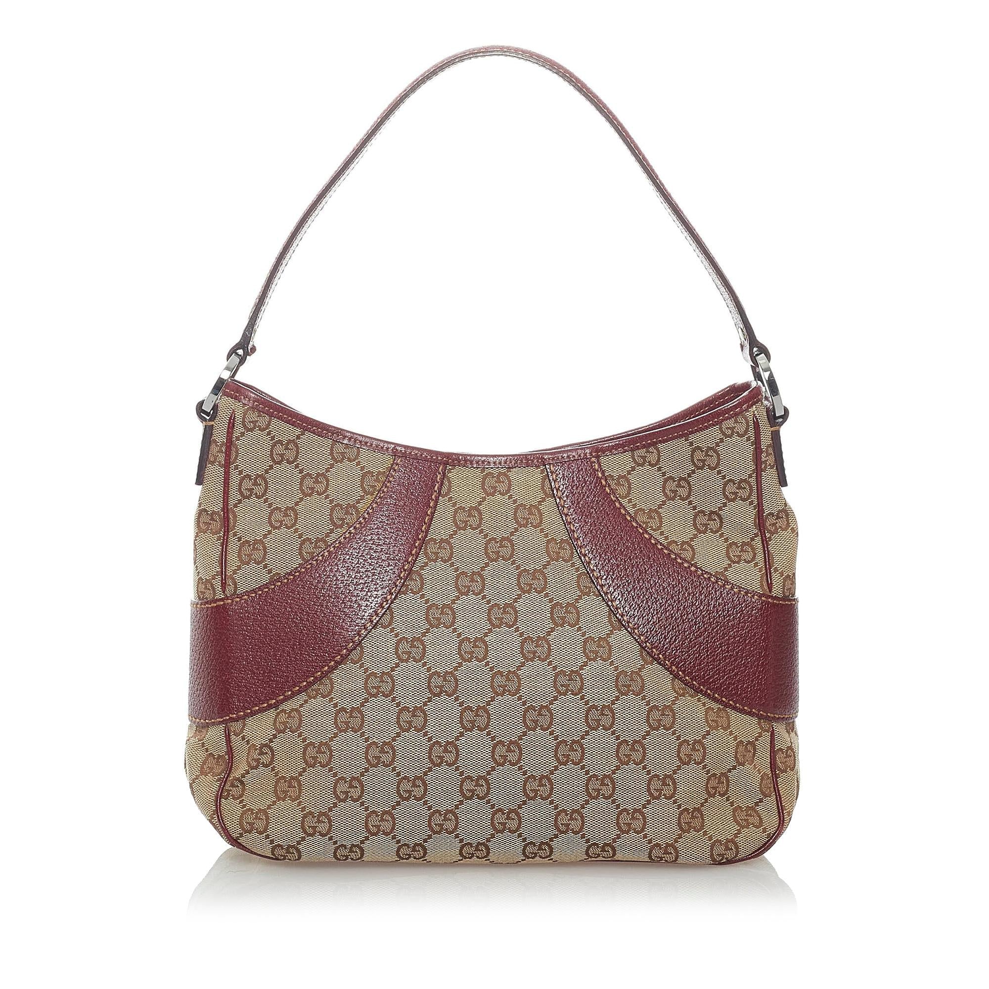 Gucci GG Canvas Shoulder Bag (SHG-32537)