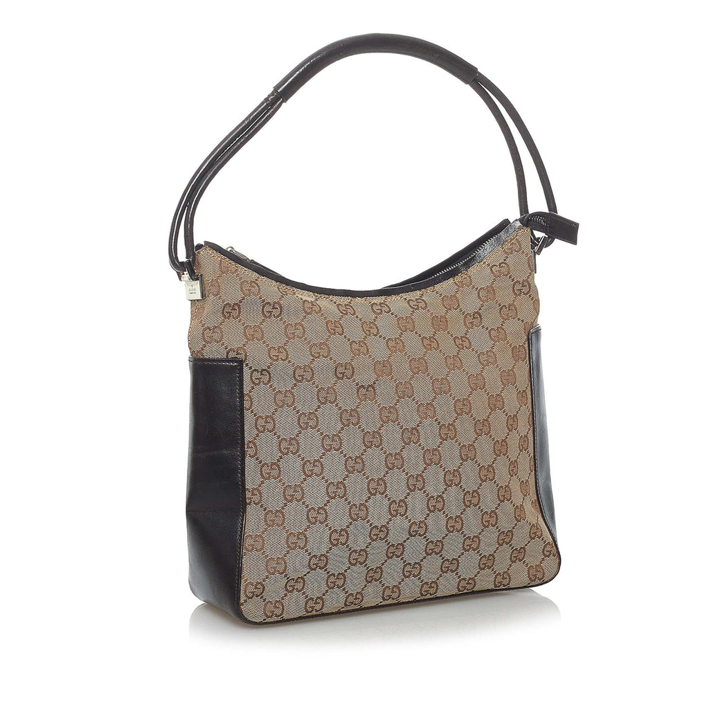 Gucci GG Canvas Shoulder Bag (SHG-34135)