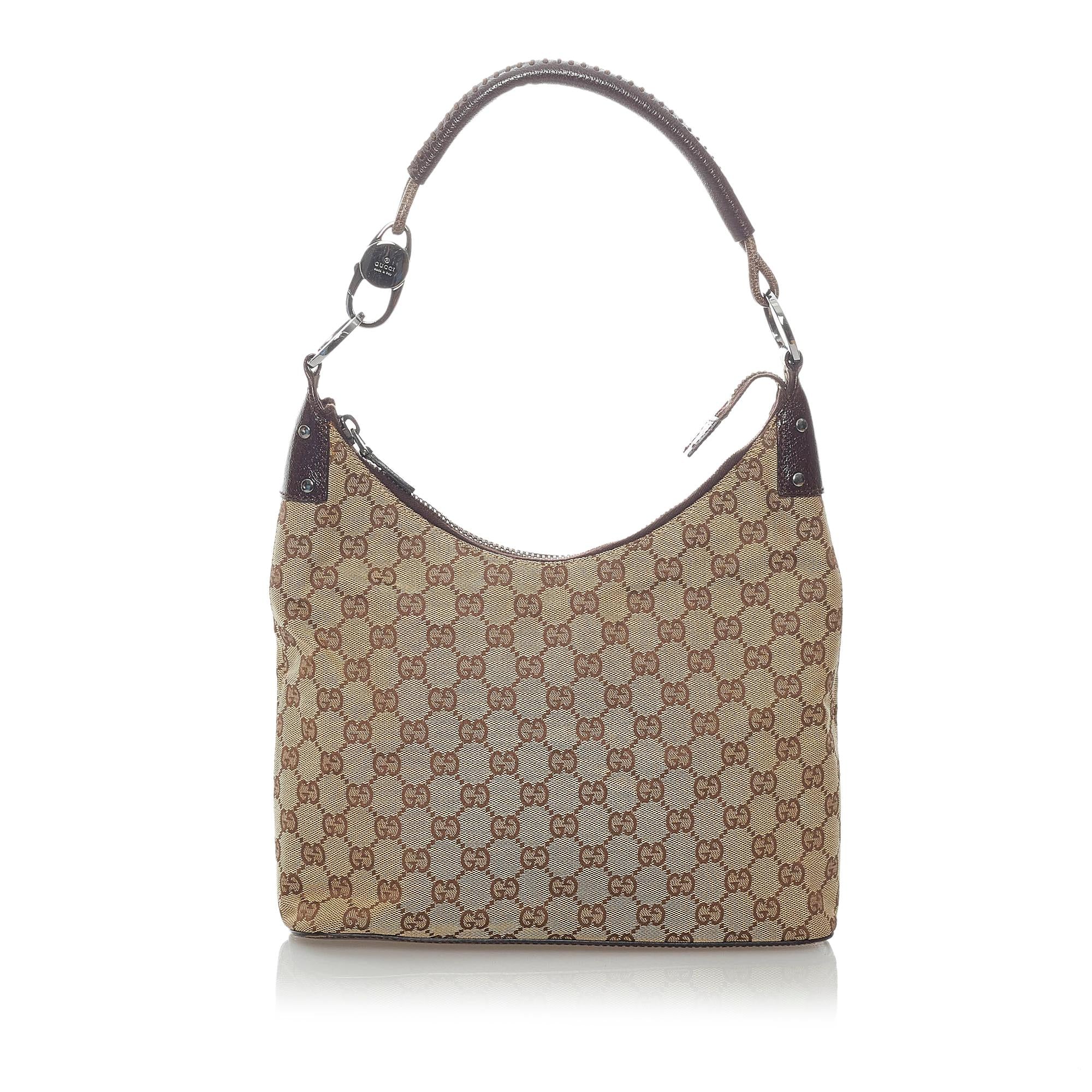 Gucci GG Canvas Shoulder Bag (SHG-34751)