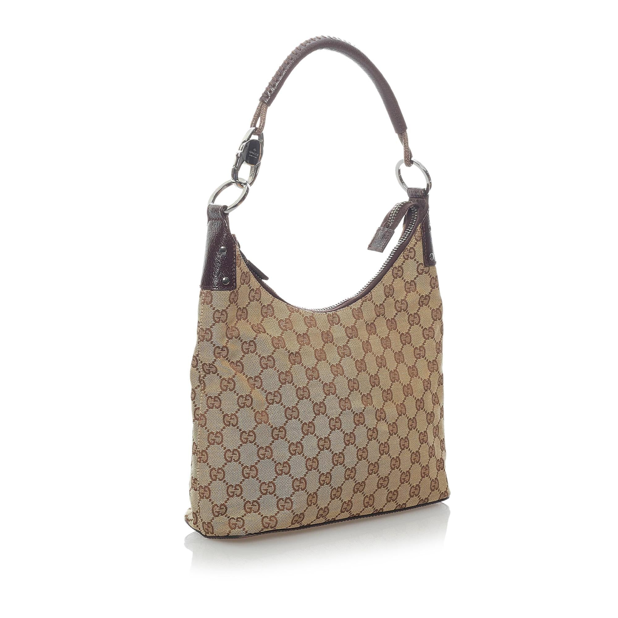Gucci GG Canvas Shoulder Bag (SHG-34751)