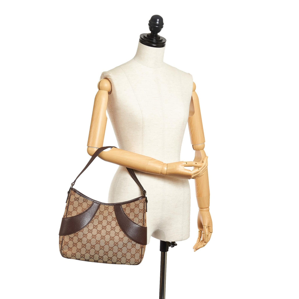 Gucci GG Canvas Shoulder Bag (SHG-34769)