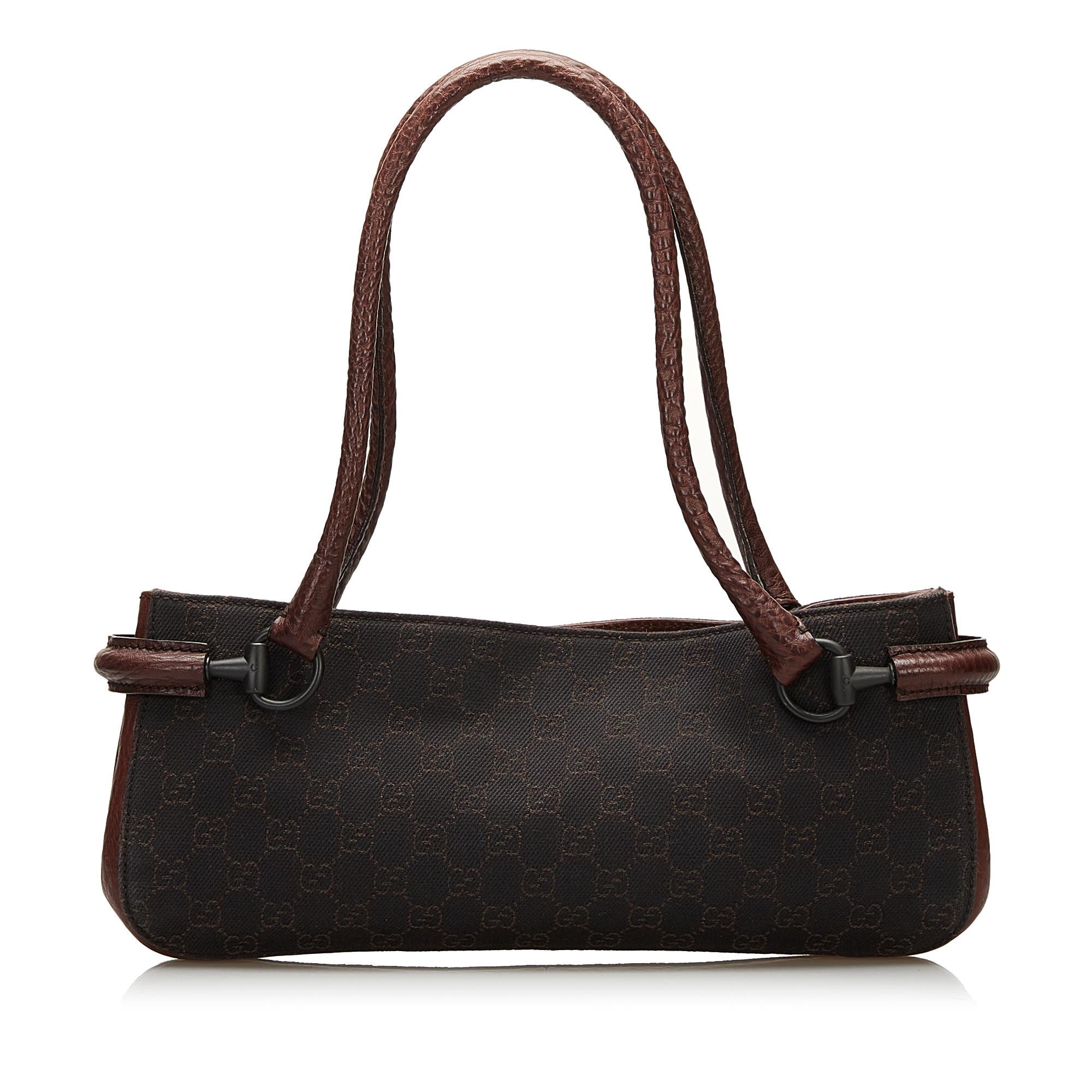 Gucci GG Canvas Shoulder Bag (SHG-35642)
