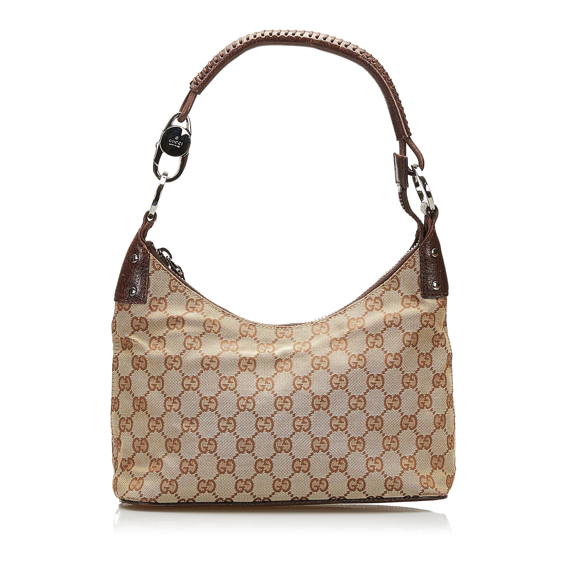 Gucci GG Canvas Shoulder Bag (SHG-35650)