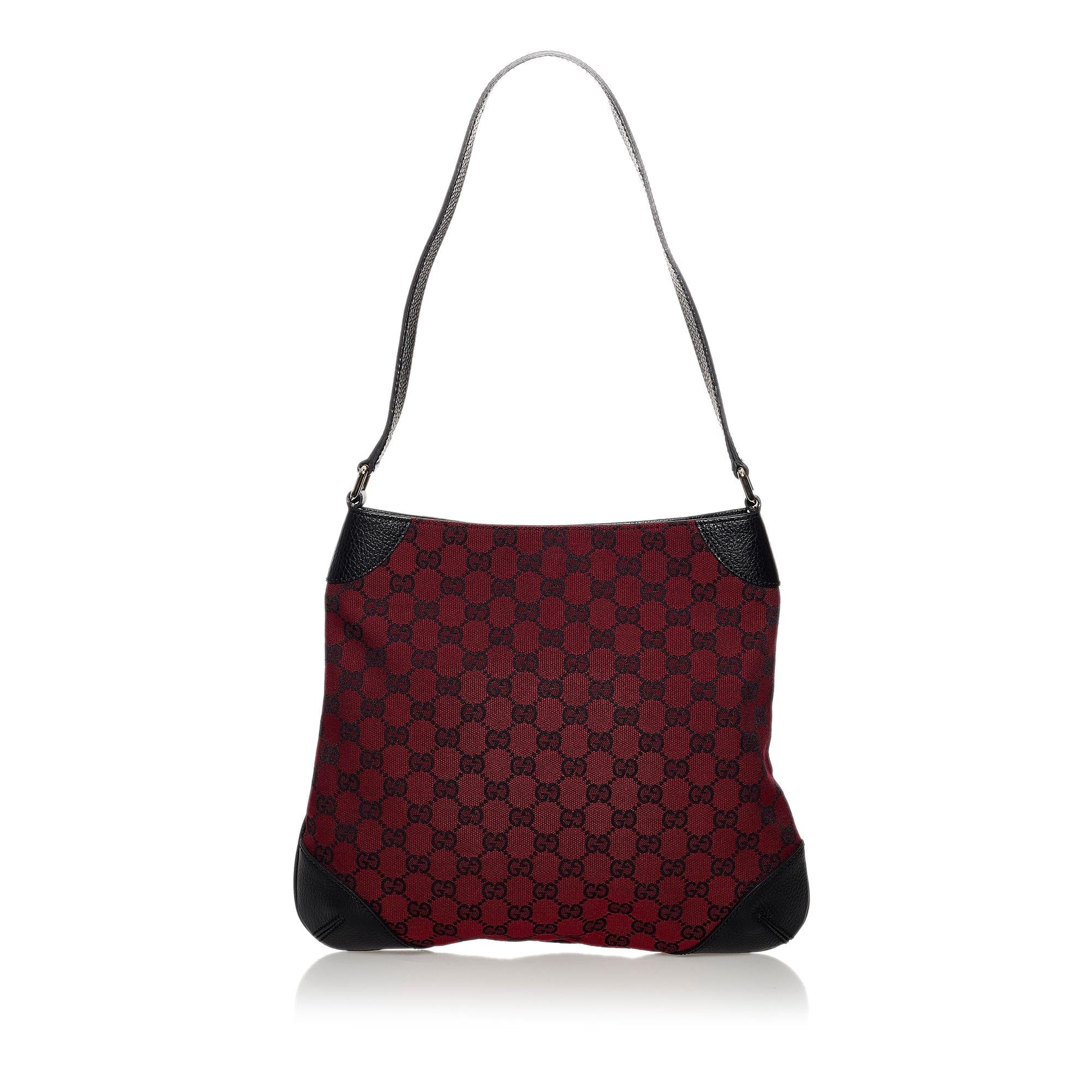 Gucci GG Canvas Shoulder Bag (SHG-36157)