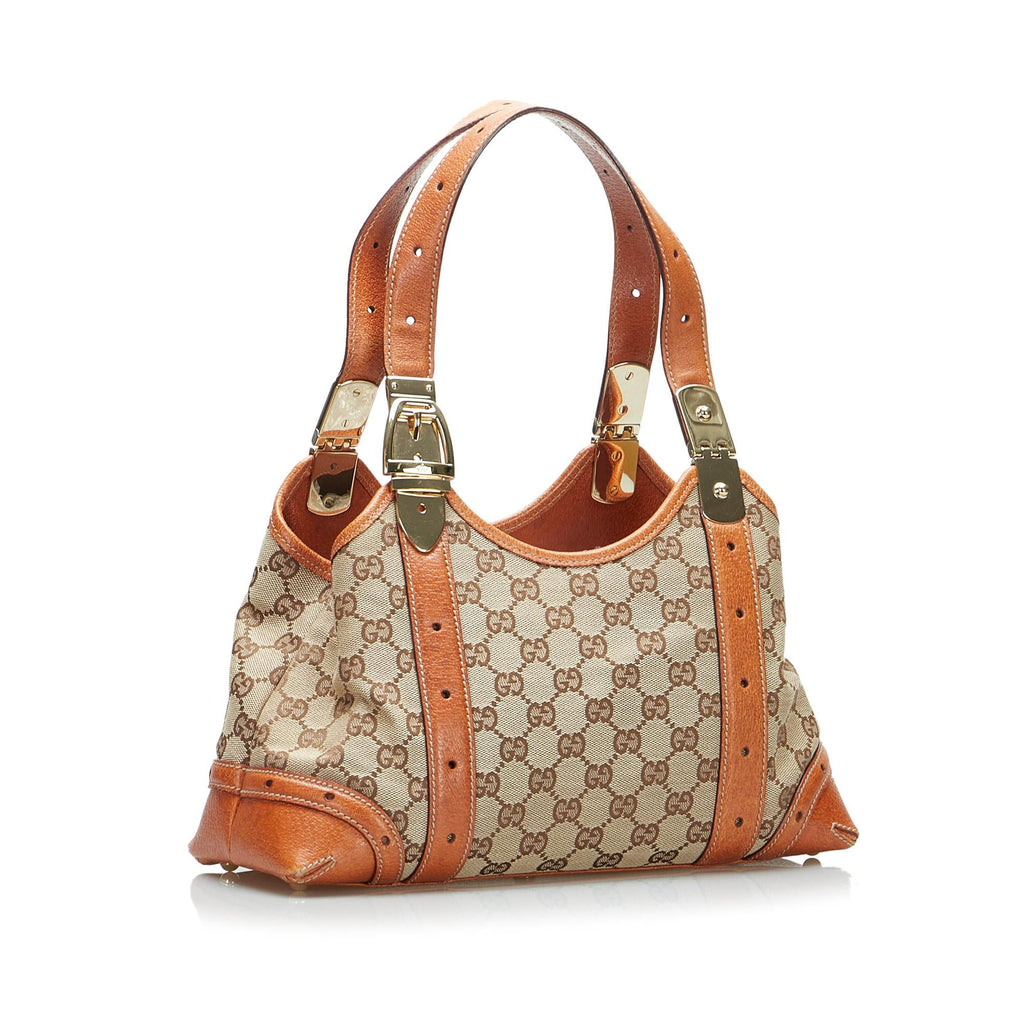Gucci GG Canvas Shoulder Bag (SHG-ZvPrzg)
