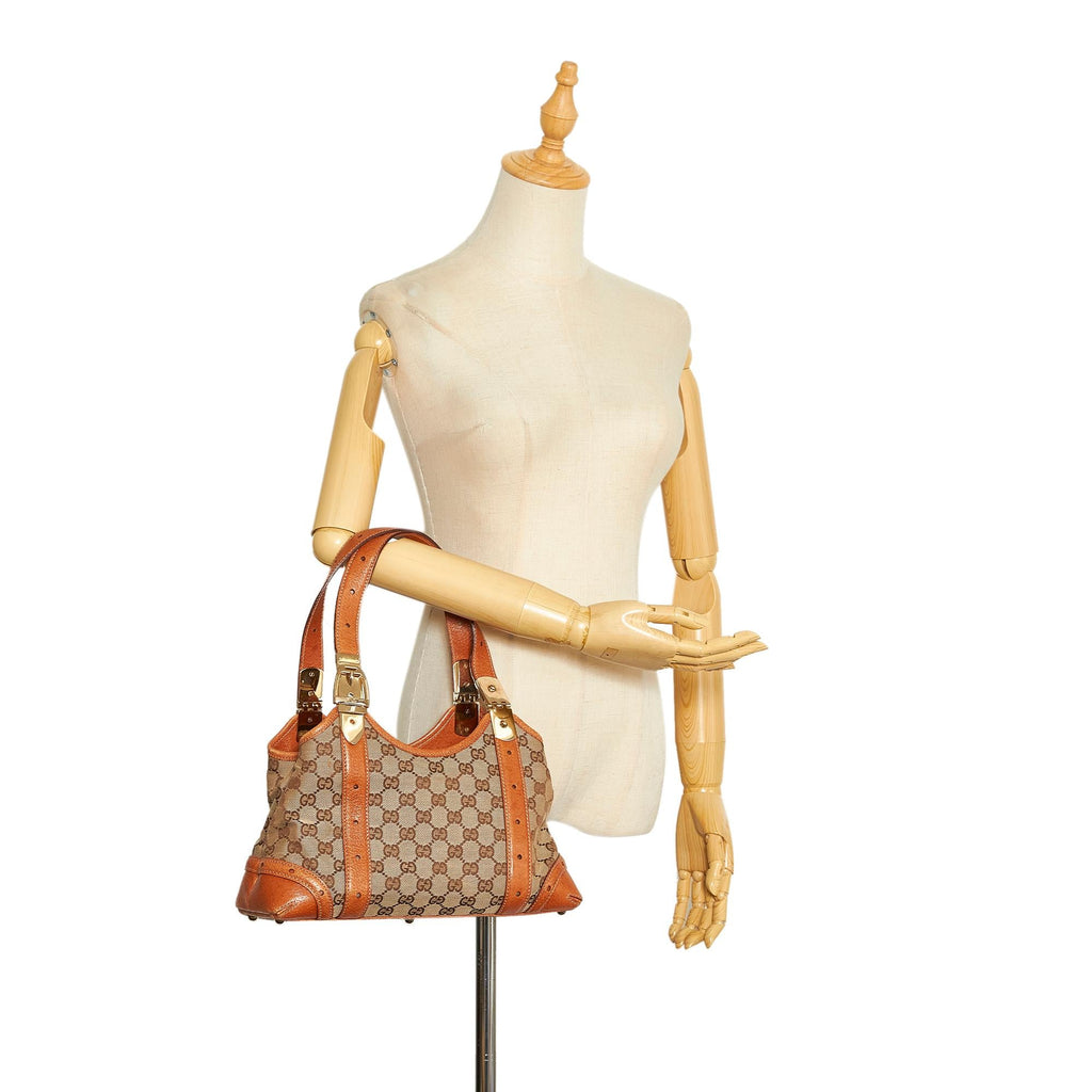 Gucci GG Canvas  Shoulder Bag (SHG-83BnLV)