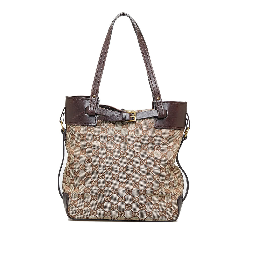 Gucci GG Canvas Shoulder Bag (SHG-my1lNg)